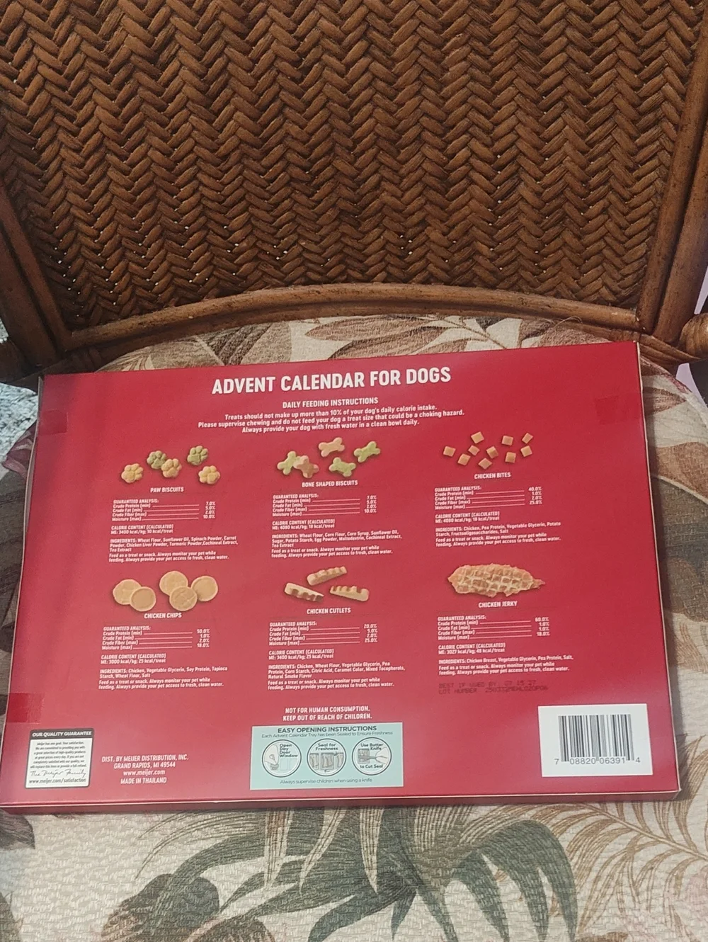 PETS: ADVENT CALENDAR FOR DOGS/TREATS